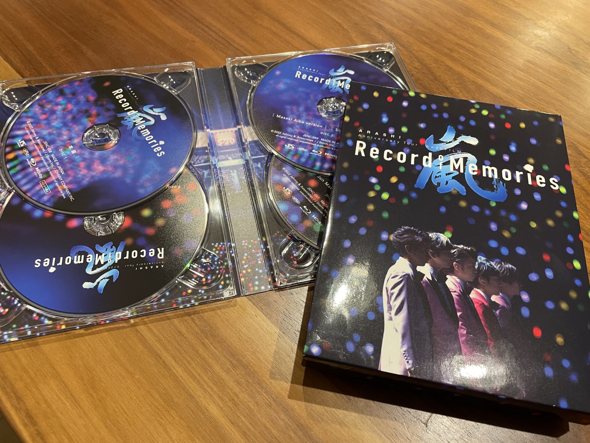 嵐ファンクラブ限定RecordofMemoriesBlu-ray-